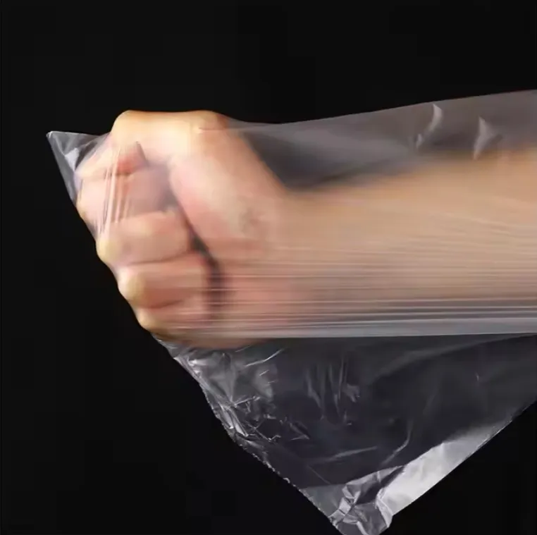 Food Grade Strong HDPE Water Flat Bag Recyclable Waterproof with Transparent Color Can Be Customized for Food-Grade Plastic Bag with Water