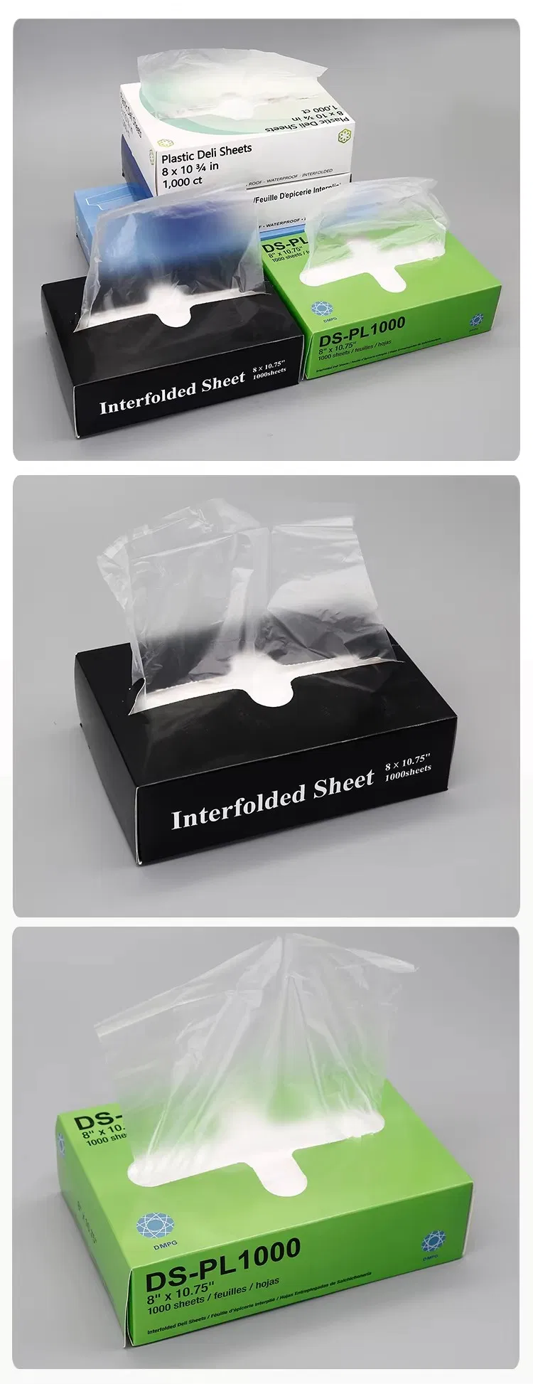 Wholesale High-Density Interfolded Deli Sheets for Food Service and Tare Scale Wrapping