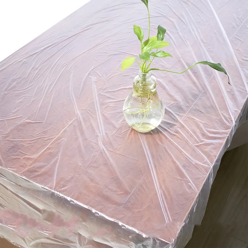 Disposable Heavy Duty Plastic Party Table Cover Water Proof Plastic Tablecloth with Many Colours