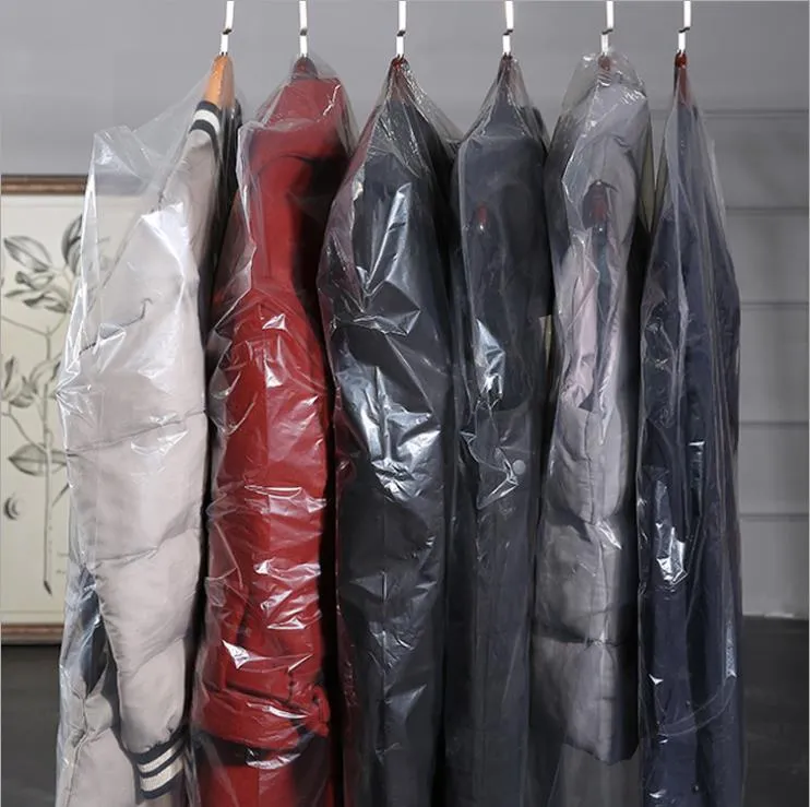 Custom Garment Suit Cover Bag for Laundry Use with Printed Logo