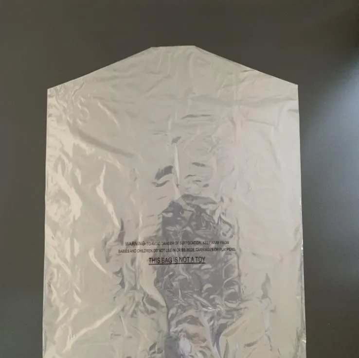 Custom Garment Suit Cover Bag for Laundry Use with Printed Logo
