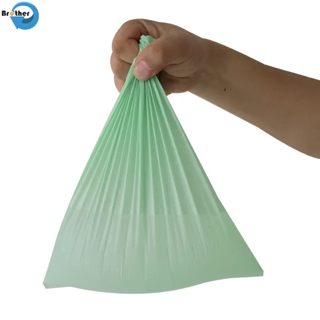 Corn Starch/PLA/Pbat Supermarket T-Shirt Bag /Biodegradable T-Shirt Shopping Plastic Bag