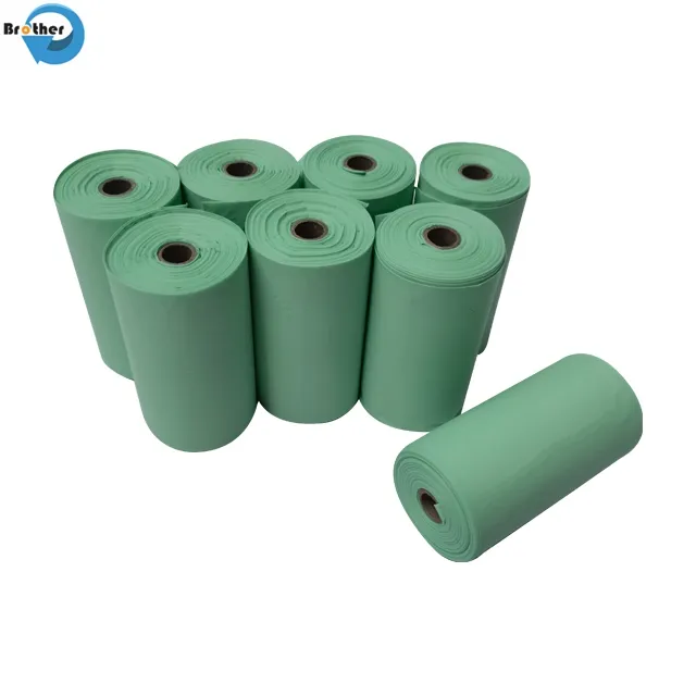 Corn Starch/PLA/Pbat Supermarket T-Shirt Bag /Biodegradable T-Shirt Shopping Plastic Bag