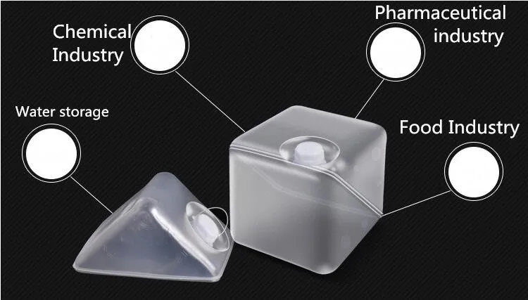 Plastic Soft Bucket Cubitainer Bag in Box Cheap Price Good Seal No Leak 10L 20L Without Handle Foldable Jerry Can with Holes