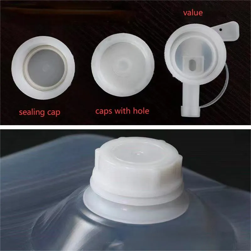 Plastic Soft Bucket Cubitainer Bag in Box Cheap Price Good Seal No Leak 10L 20L Without Handle Foldable Jerry Can with Holes